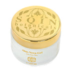 SQIN Botanicals Aloe Vera Gel Set 225 ml mit Rauchquarz Gua Sha