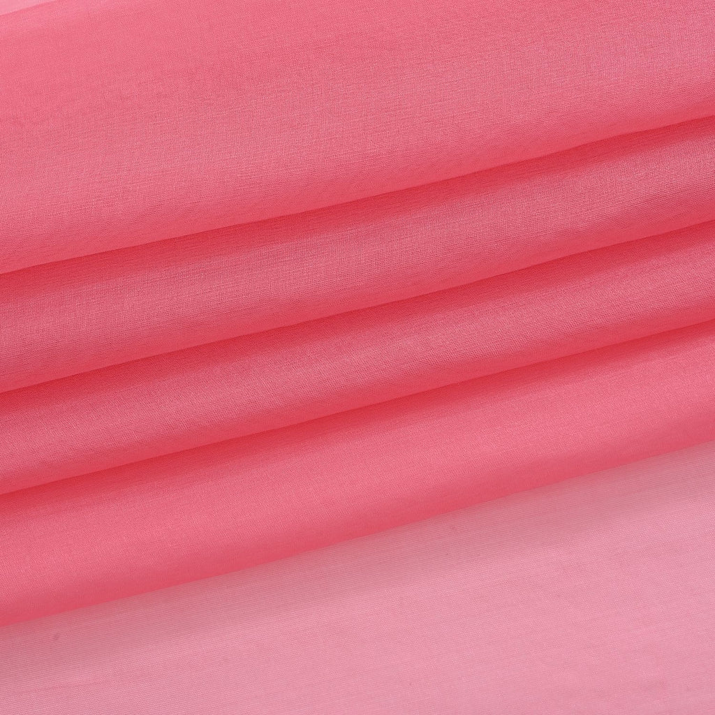 LA MAREY Signature - Seidenschal aus 100% Maulbeerseide mit Seidenbrokat-Ohrringen, 110x180 cm, Rosa