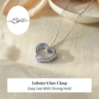 LUXURIANT DIAMOND - Lab Grown Diamant SI-GH Schmuckset ca. 50 cm 925 Silber Rhodiniert