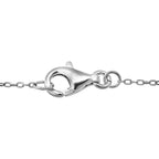 LUXURIANT DIAMOND - Lab Grown Diamant SI-GH Schmuckset ca. 50 cm 925 Silber Rhodiniert