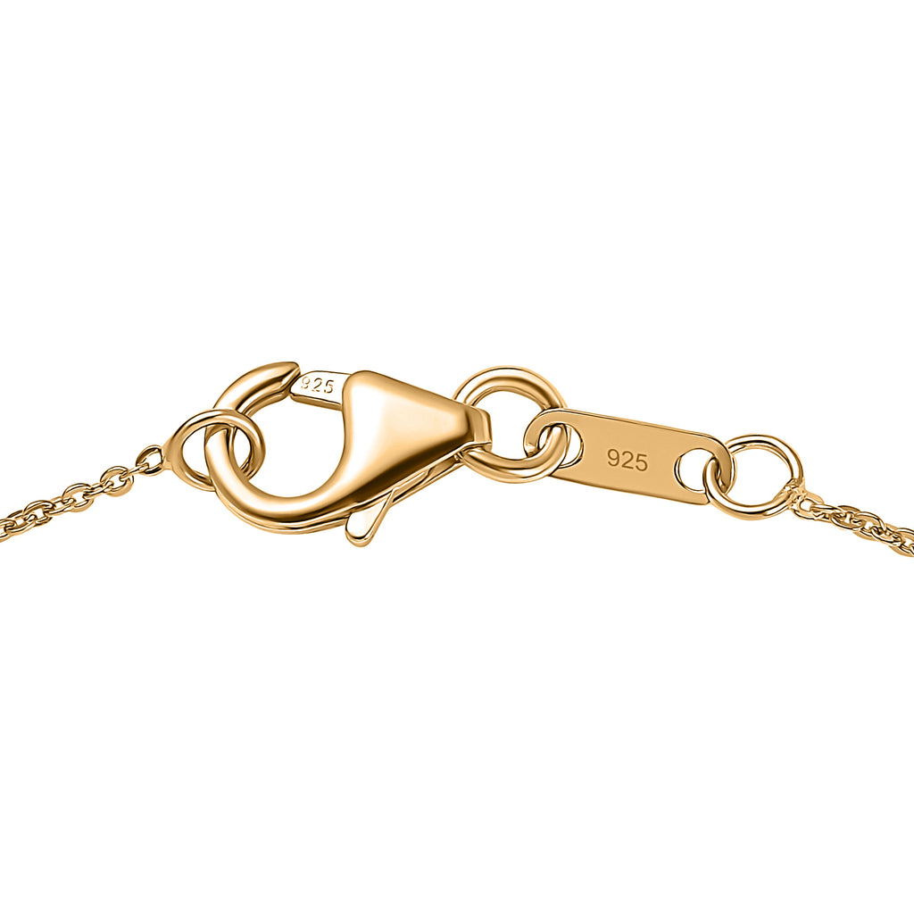 D'Joy Mehrfarbig Saphir, Blauer Saphir Schmuckset ca. 50 cm 925 Silber 750 Gelbgold vermeil ca. 1,19 ct.