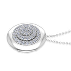 LUXURIANT DIAMOND - Lab Grown Diamant SI-GH SGL zertifiziert Schmuckset ca. 50 cm 925 Silber Rhodiniert ca. 1,00 ct.