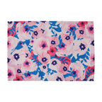 4er-Tischset, Blumenmuster, Rosa