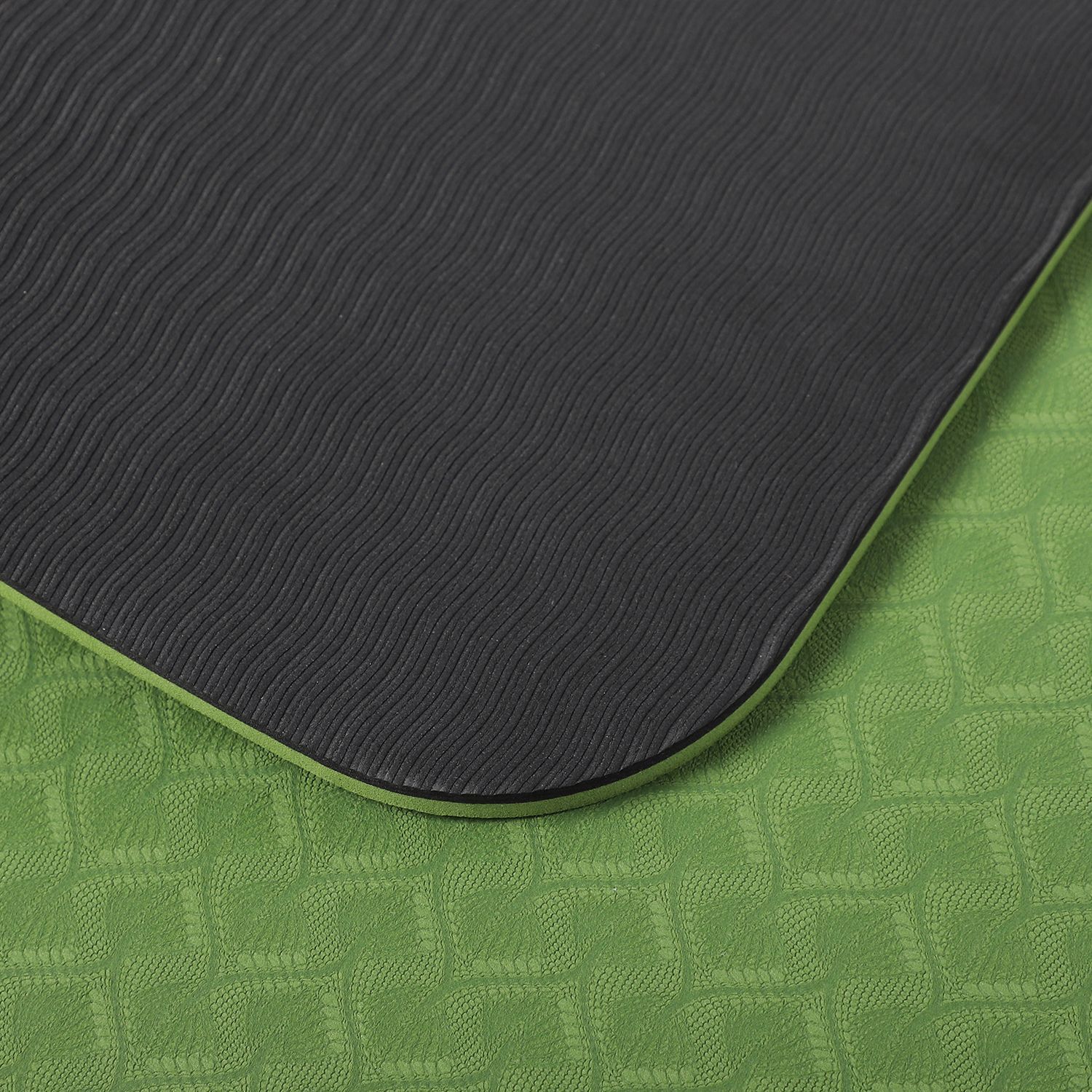 Yoga Block aus Eva-Schaum, 183x61 cm, Grün-Braun