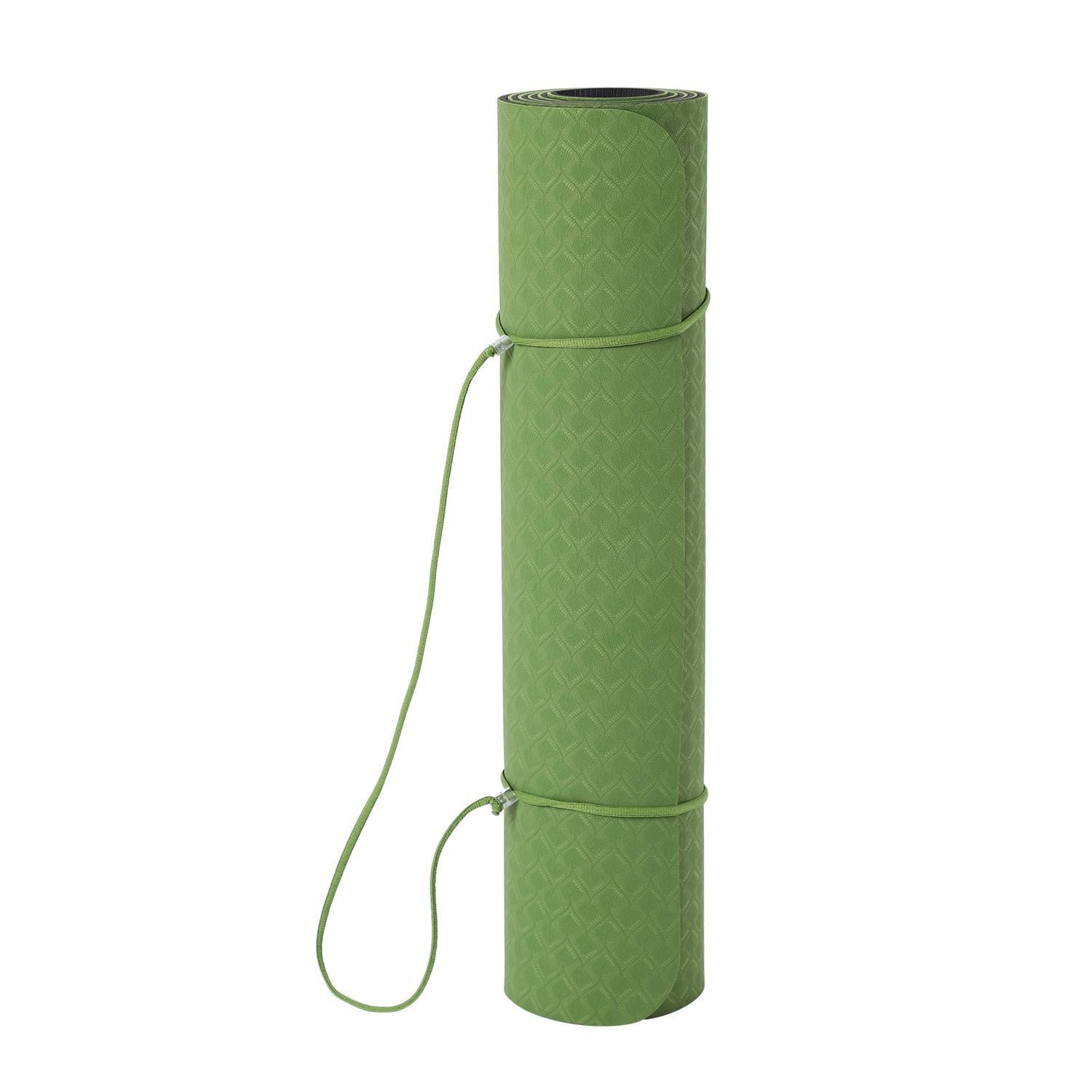 Yoga Block aus Eva-Schaum, 183x61 cm, Grün-Braun