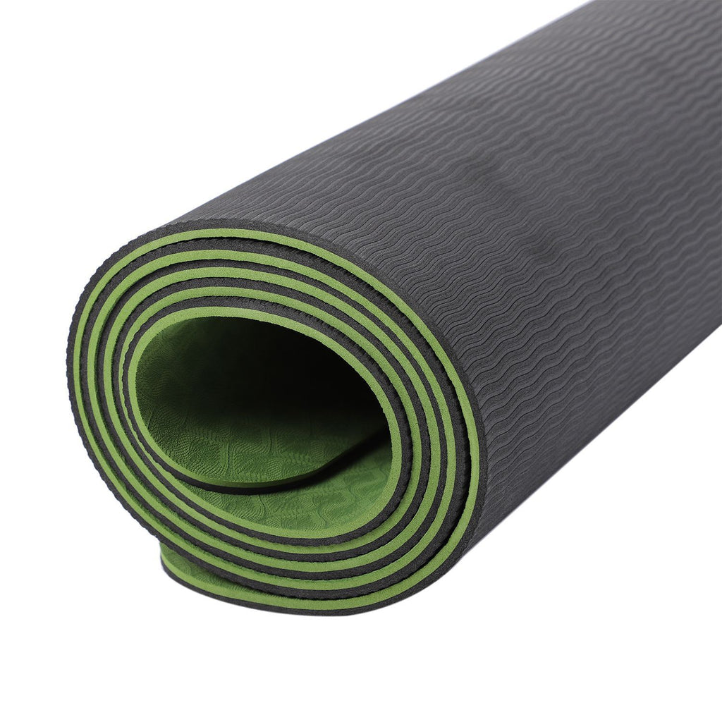 Yoga Block aus Eva-Schaum, 183x61 cm, Grün-Braun
