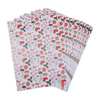 40er-Set Geschenkpapiere, Weihnachtsmotiv, Größe 51x74 cm, Mehrfarbig
