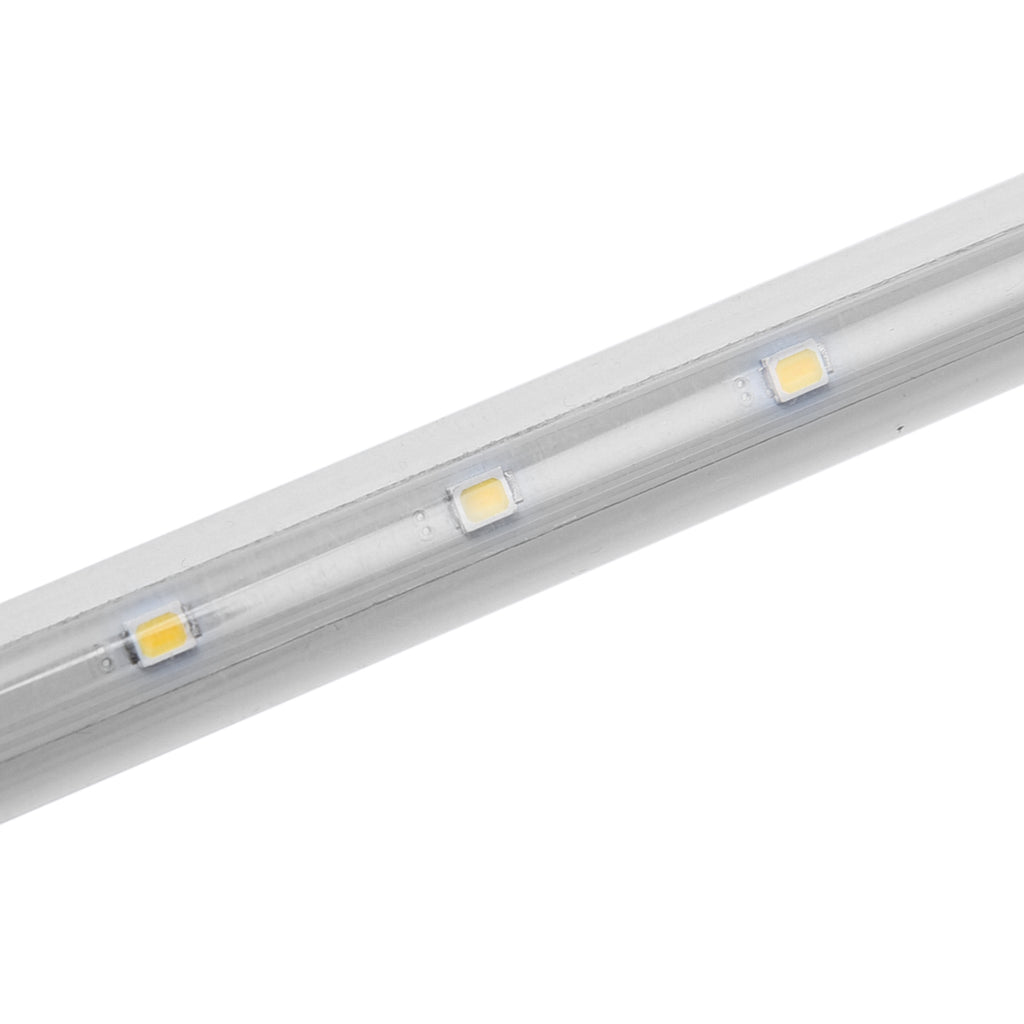 Meteorschauer warmweiße LED Lichterkette, Größe 30x330 cm, Weiß