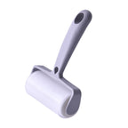 Auswaschbares Fusselroller-Set, 3-teilig,  Hauptroller 18x12x4,5cm, Mini-Streifen 7x1,5x1,5cm