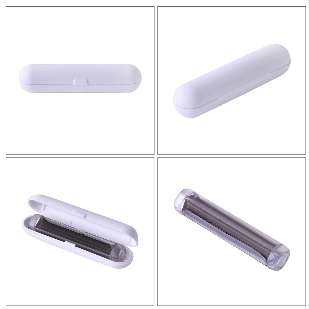 Auswaschbares Fusselroller-Set, 3-teilig,  Hauptroller 18x12x4,5cm, Mini-Streifen 7x1,5x1,5cm