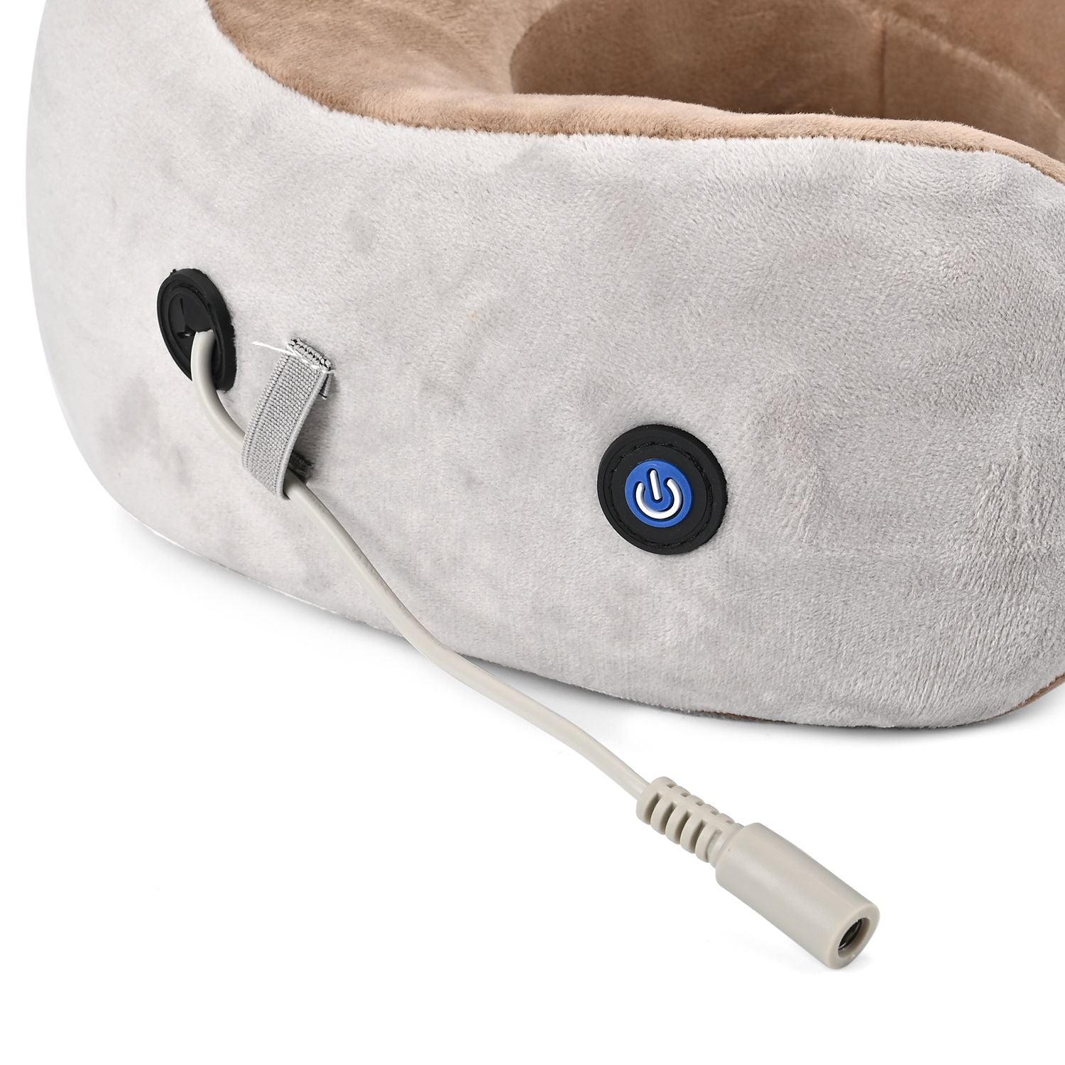 Wiederaufladbares Nackenmassagegerät mit ergonomischem U-förmigen Kissen-Design, Größe 22x20x10cm