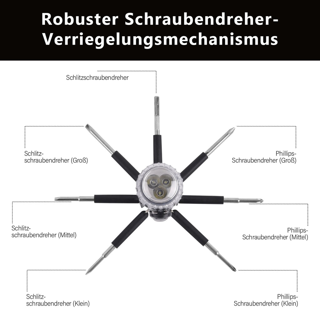 Schwarz und rot