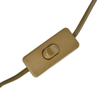 Künstlerische Marokkanische Mosaikglas-Tischlampe mit Bronzefuß, Größe 59cm, mehrfarbig