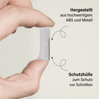 BEAUTECH Sechserpack Ersatzklingen - 3x Augenbrauen- & 3x Gesichtshaar-Entferner, Sanft und Schmerzfrei, Größe: 3,8x1,3x1,2 cm
