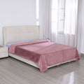 Kuschelige Decke, 2,0 x 2,3 m, rosa