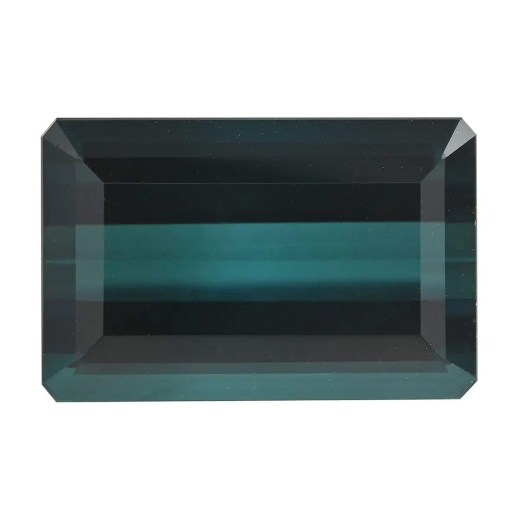 Indicolite Octagon Free Faceted Cut 4A 9.43 Ct