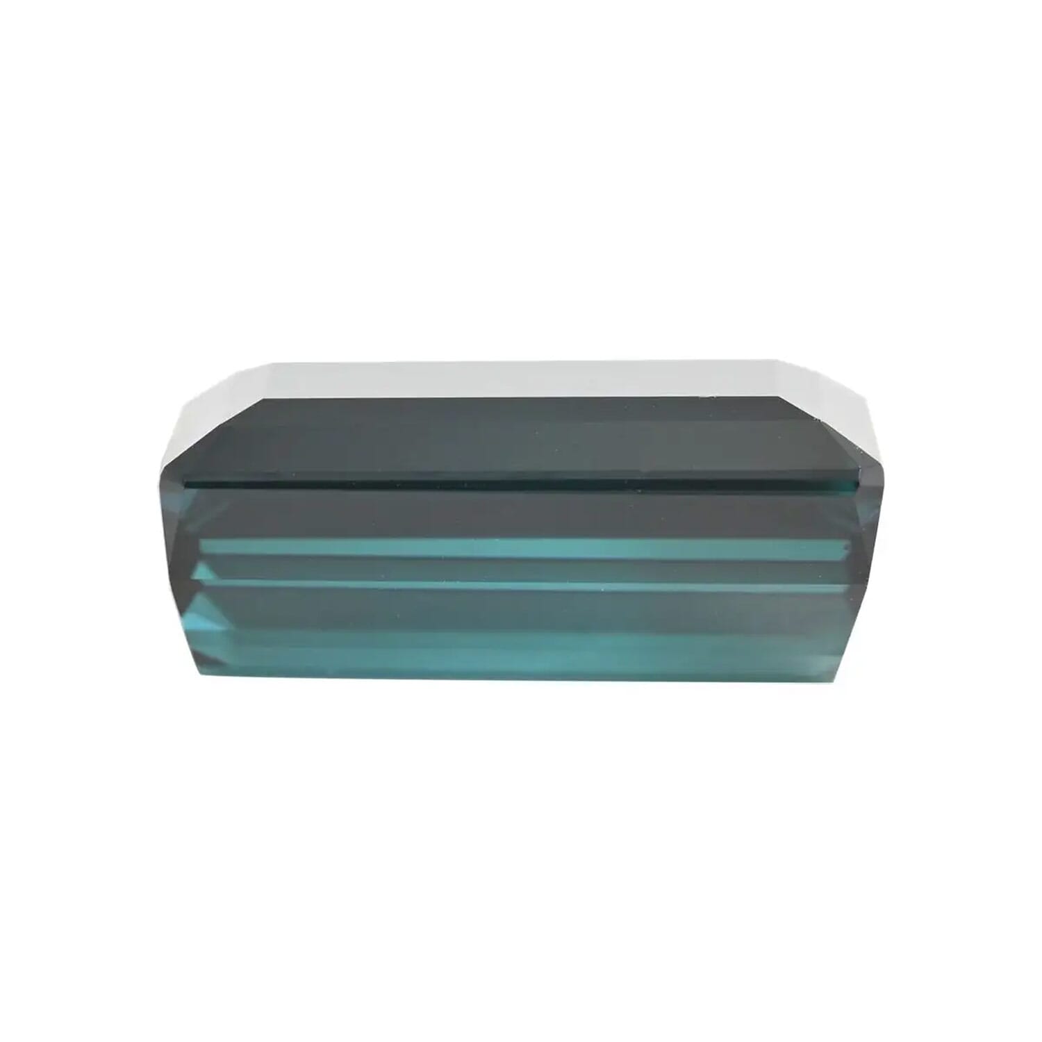Indicolite Octagon Free Faceted Cut 4A 9.43 Ct