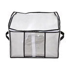 XXL Vakuum-Aufbewahrungsbox, Platzsparender Organizer für Kleidung, Bettwäsche und Decken, vakuum- und pumpkompatibel, 40x42x25cm
