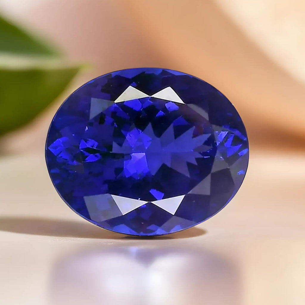 Tanzanite Oval Free Faceted Cut 4A 24.92 Ct