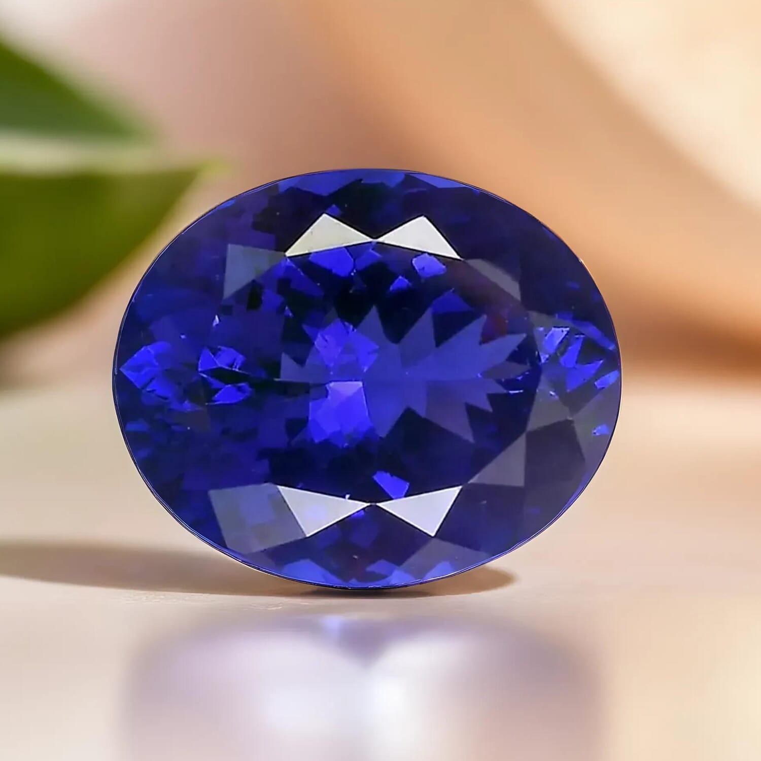 Tanzanite Oval Free Faceted Cut 4A 24.92 Ct