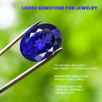 Tanzanite Oval Free Faceted Cut 4A 24.92 Ct