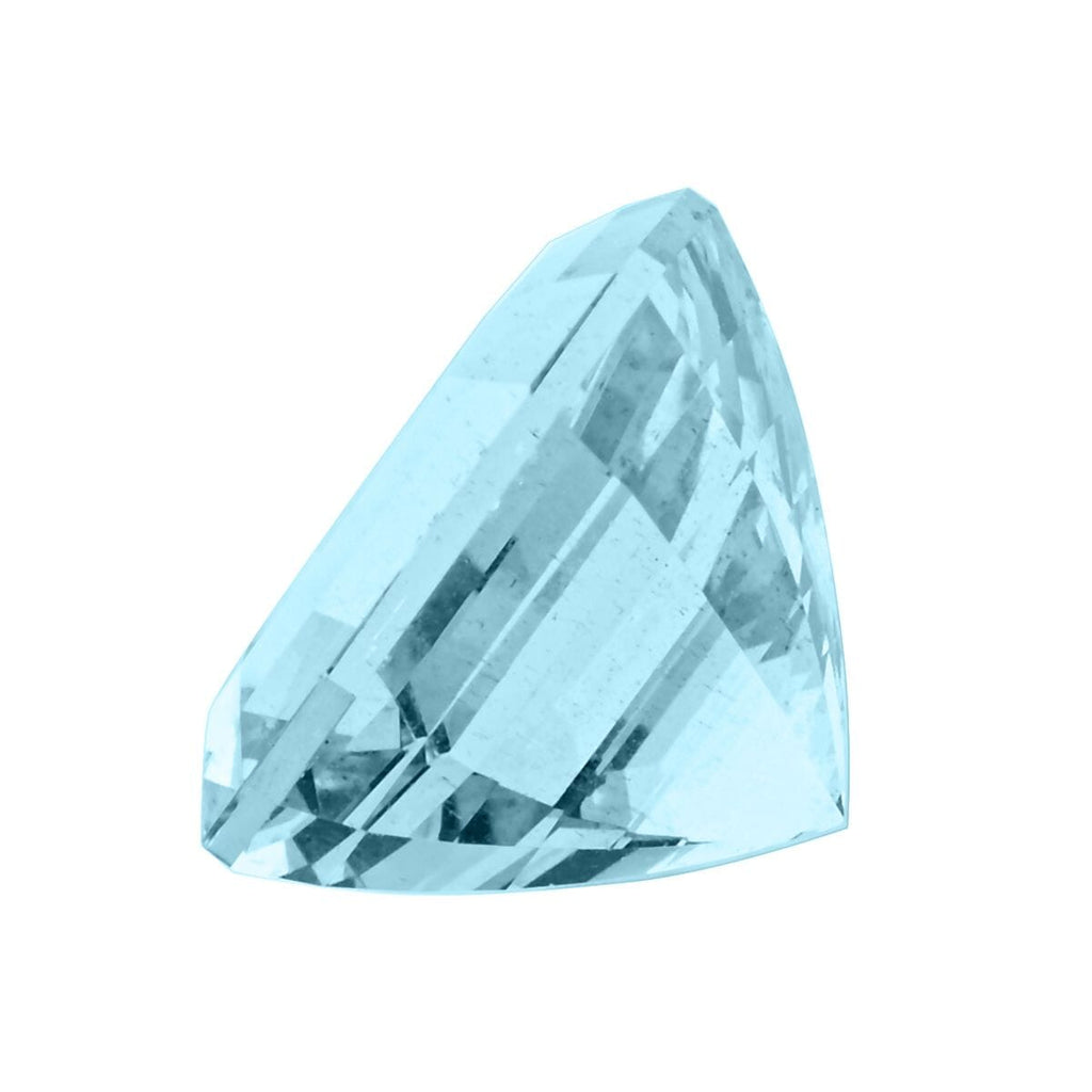 Santamaria Aquamarine Square Free Asher Cut 4A 7.11 Ct