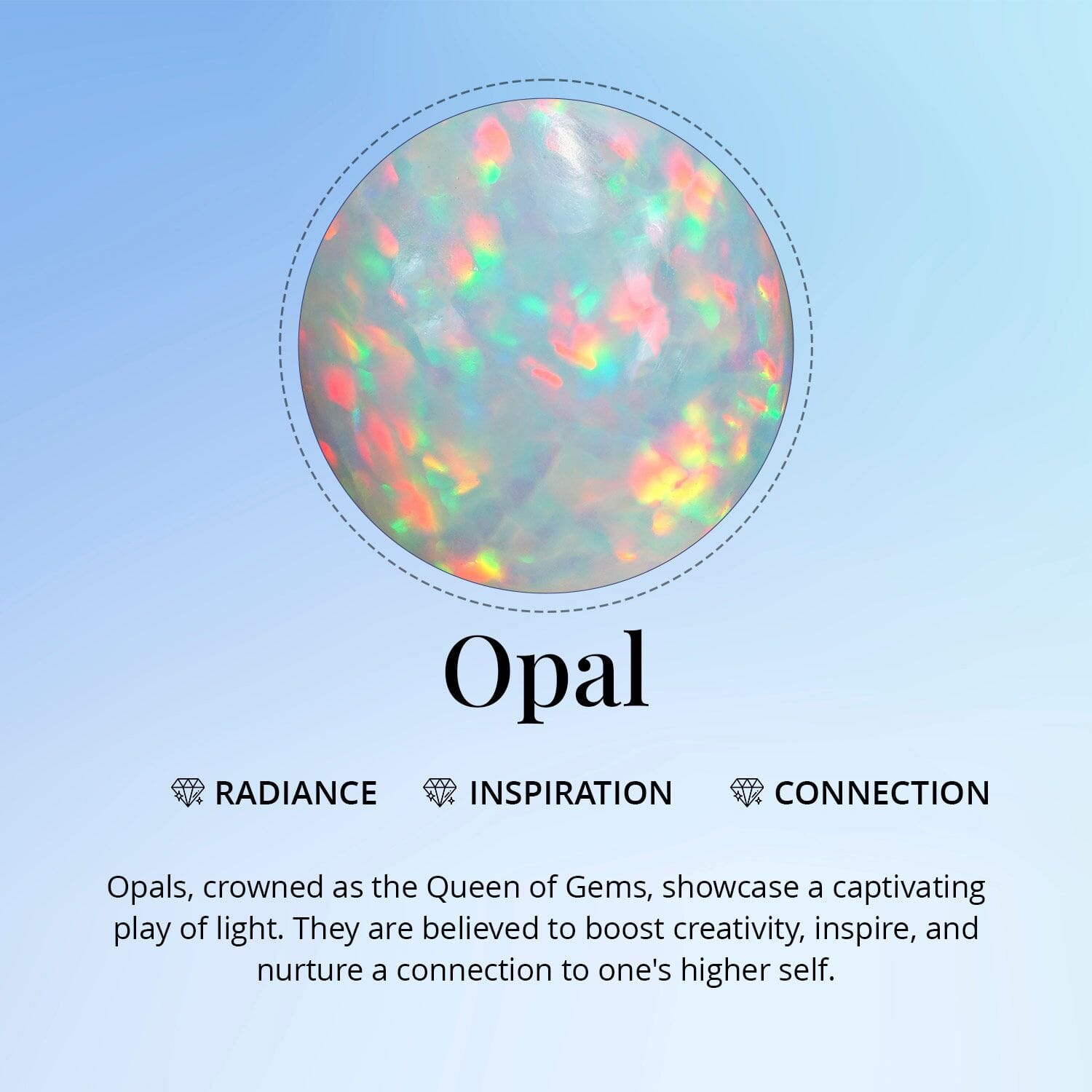 Ethiopian Opal Round Free Cabochon Cut 4A 22.37 Ct