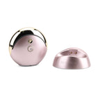 BEAUTECH - RF EMS Beauty-Gerät, 3 Modi, 3 Intensitätsstufen, Vibration, Aluminiumlegierung, mit Ladebasis, 80x77x36?mm, Silber