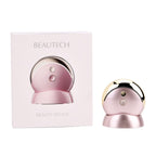 BEAUTECH - RF EMS Beauty-Gerät, 3 Modi, 3 Intensitätsstufen, Vibration, Aluminiumlegierung, mit Ladebasis, 80x77x36?mm, Silber