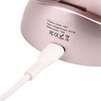 BEAUTECH - RF EMS Beauty-Gerät, 3 Modi, 3 Intensitätsstufen, Vibration, Aluminiumlegierung, mit Ladebasis, 80x77x36?mm, Silber