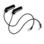 Soulsmart Vibrationsplatte mit RGB-Beleuchtung, Bluetooth-Lautsprecher und 150W-Motor, Schwarz