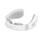EMS Nackenmassagegerät 6 Modi 15 Intensitäten Wärmfunktion 1200 mAh Akku 17,5 x 16 x 5,5 cm Weiß