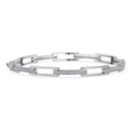 LUXURIANT DIAMOND - Lab Grown Diamant SI-GH Armreif ca. 19 cm 925 Silber rhodiniert (10-15 Werktage Lieferzeit) ca. 0.25 ct
