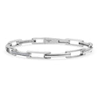 LUXURIANT DIAMOND - Lab Grown Diamant SI-GH Armreif ca. 19 cm 925 Silber rhodiniert (10-15 Werktage Lieferzeit) ca. 0.25 ct