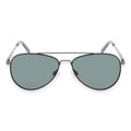 SOLE UND LUCE Swiss Eyewear G. Kelly Sonnenbrille, Ultra Polarisierte Gläser, UV400 Schutz, Mattes Gunmetal Schwarz