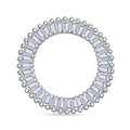 VS Diamant Lebenskreis Anhänger in 950 Platin - 0,35 ct.