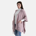 Cardigan im lässig-eleganten Stil mit offenen Seiten und Taschen, Einheitsgröße, Lila