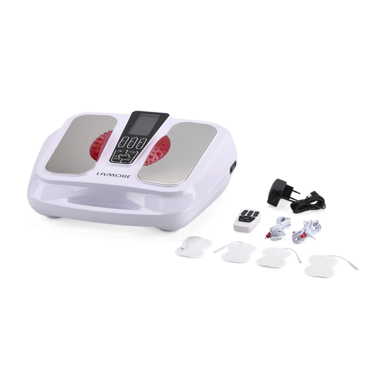 Soulsmart EMS Heiz Fuss Massager mit TENS Technologie 45 x 39 x 16 cm