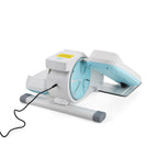 LIVMORE -Kompakter Elektro Stepper, Anti Rutsch Pedale, Anzeige und Fernbedienung, 47 x 42 x 23.5 cm, Schwarz