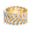 EVER TRUE Weißer Diamant Ring Nickelfreies Messing (Größe 16.00)
