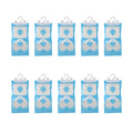 HOMESMART Hängender Luftentfeuchter Beutel, 10 Stück, 30x16cm, Blau