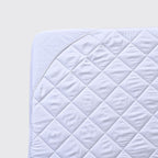 LIVMORE Gestepptes Tencel Wasserdichtes Matratzentopper King Size 150 x 200 + 30 cm Weiß