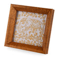 GOLDEN LOTTERY Aufbewahrungsbox mit Sandbild zum kreativen Gestalten, Set mit farbigem Sand, wasserbasiertem Kleber, Plastikbecher und Malwerkzeug 23 x 15,3 x 6 cm, Elefantenmotiv