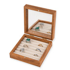 GOLDEN LOTTERY Aufbewahrungsbox mit Sandbild zum kreativen Gestalten, Set mit farbigem Sand, wasserbasiertem Kleber, Plastikbecher und Malwerkzeug 23 x 15,3 x 6 cm, Elefantenmotiv