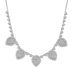 LUXURIANT DIAMOND - Lab Grown Diamant SI1 Halskette ca. 45 cm 925 Silber Silber (10-15 Werktage Lieferzeit) ca. 6.75 ct