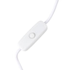 LED Tischlampe, Eschenholz und Acryl, mit USB Anschluss, Mehrfarbig