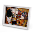 LIVMORE DIY Bilderrahmen Bastelset, 3D, Künstleratelier, 22x13x17cm, Gelb