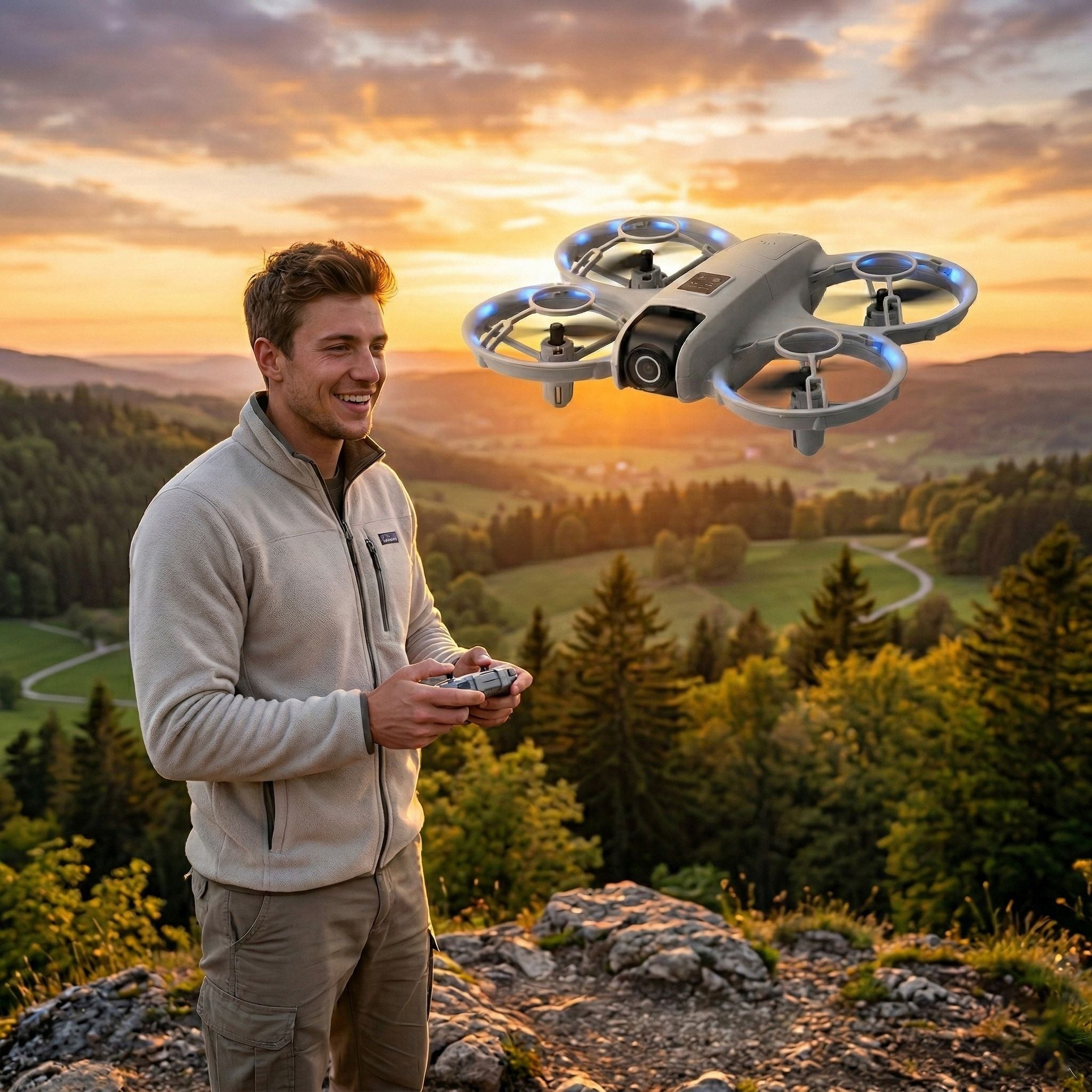 Product Item No.: H47/S11 Product Name: Dual-Camera Optical Flow Obstacle Avoidance Aerial Drone Product Color: Gray Product Dimensions (cm): 11.5 × 14 × 4.5 cm Color Box Dimensions (cm): 14.5 × 9 × 17.5 cm Master Carton Dimensions (cm): 53.5 × 28 × 59 c