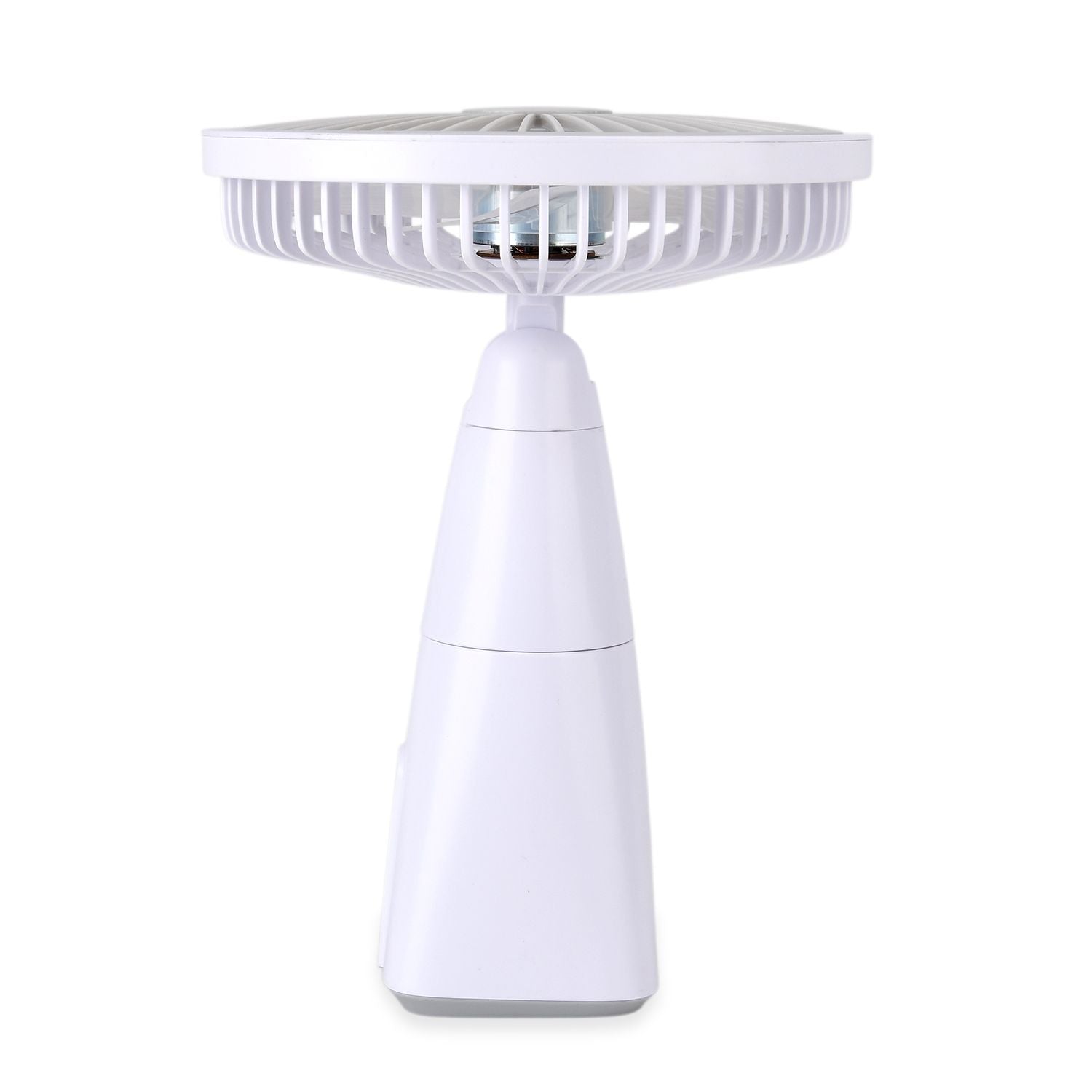 LIVMORE Akku Ventilator, oszillierend, 7 Zoll, Blau