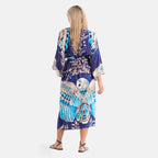LA MAREY placement  print kimono